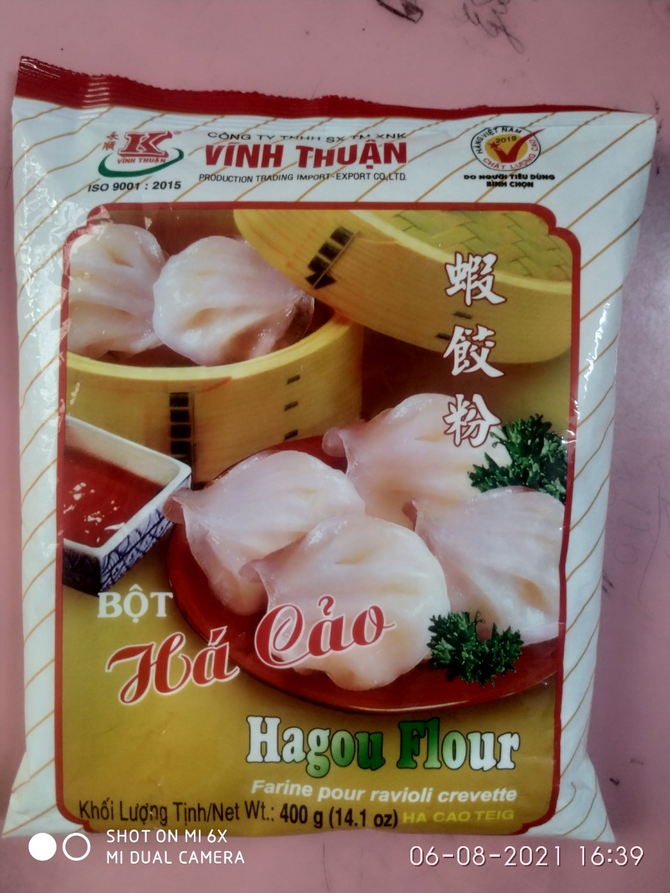 BỘT HÁ CẢO VĨNH THUẬN 400GR -158