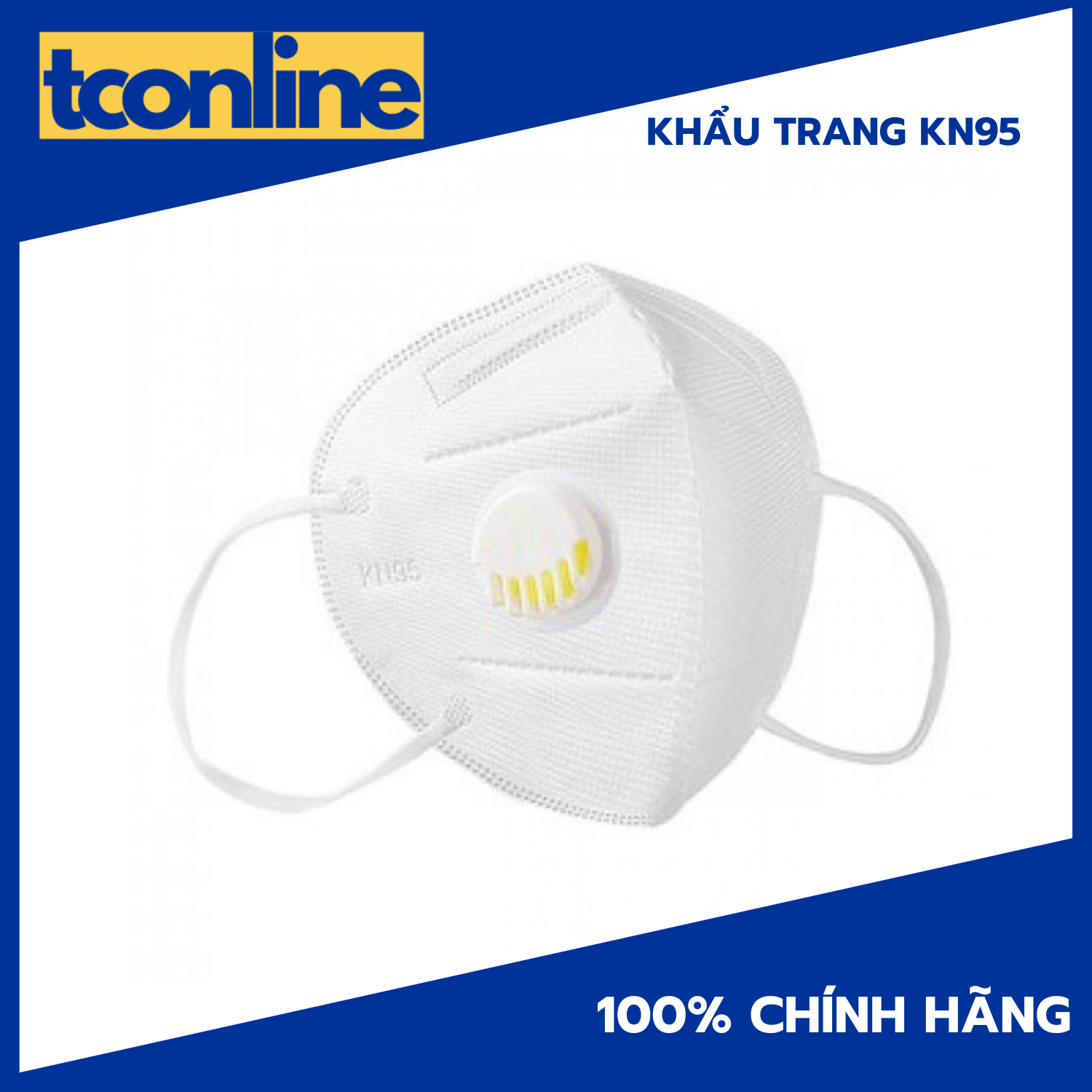 Khẩu trang KN95 (Đen hoặc trắng)