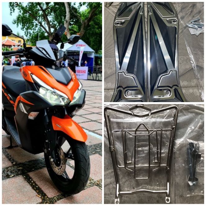 để chân,baga nvx 2022-2021 inox