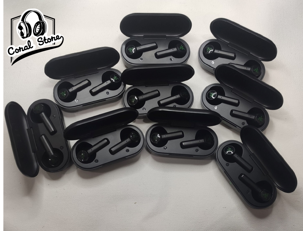 Tai nghe razer hammerhead true wireless - coral store
