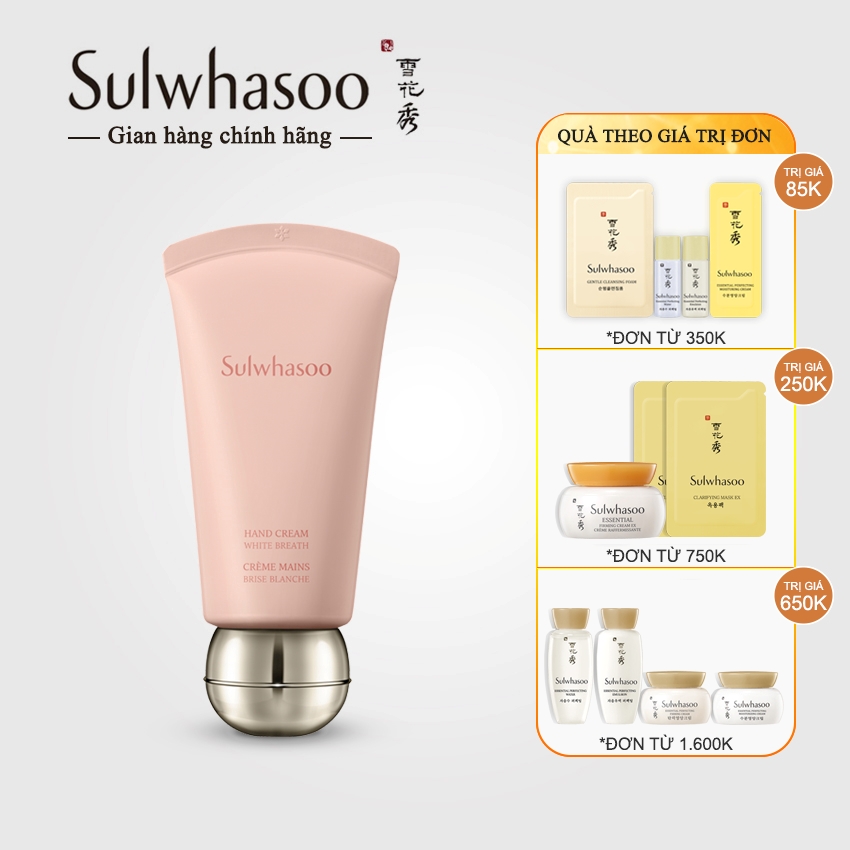 Kem dưỡng da tay Sulwhasoo Hand Cream White Breath 40ml