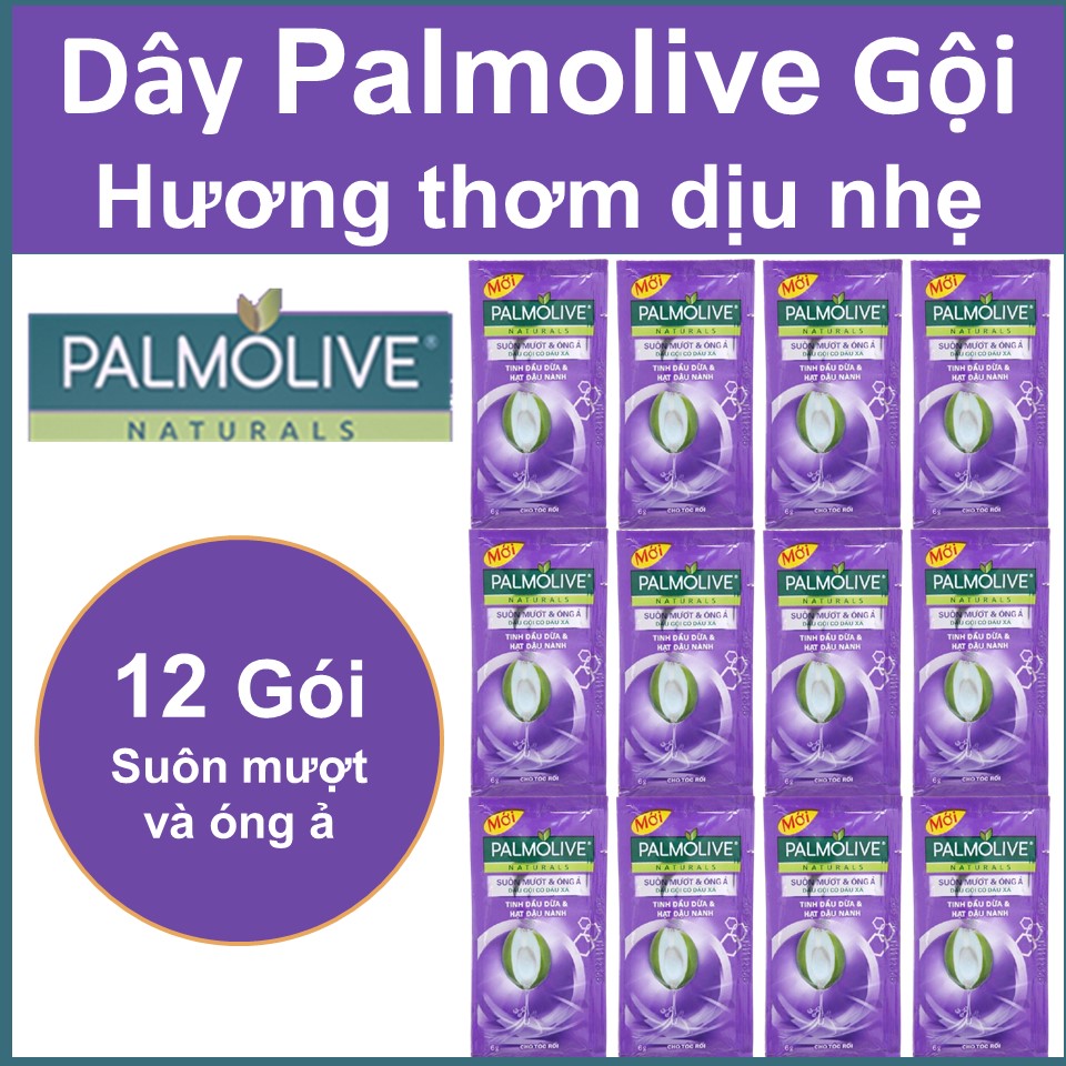 Dầu gội Palmolive dây 12 gói