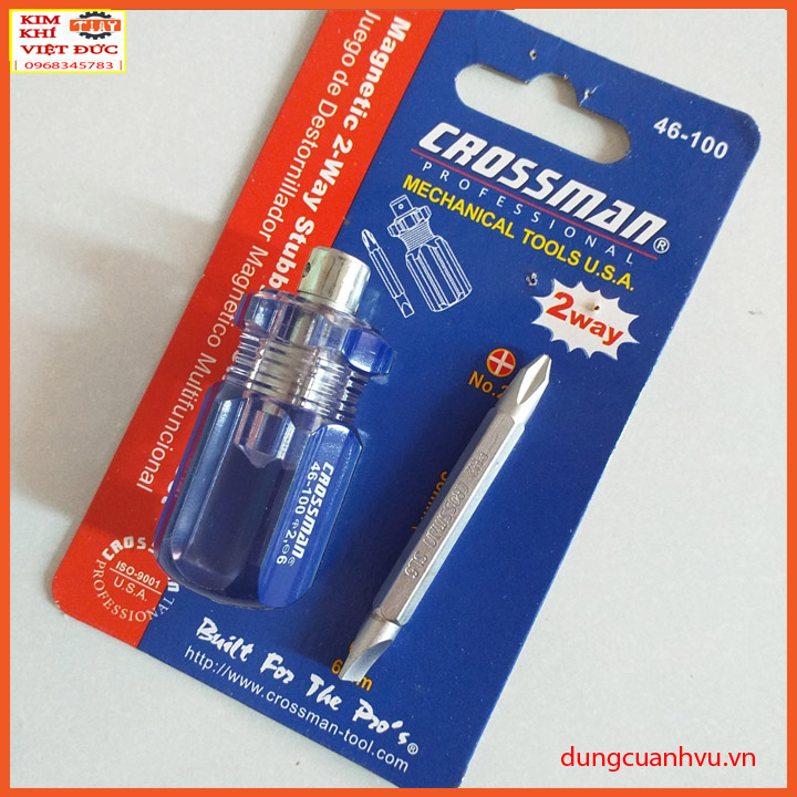 Tô vít 2 đầu lùn crossman 46-100 - sp000373