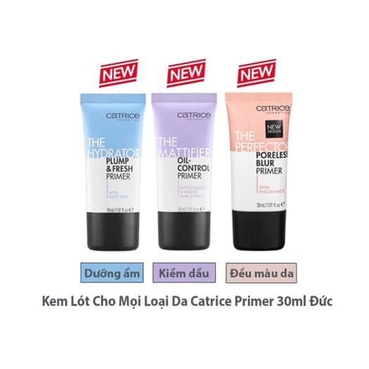Kem lót Catrice Prime and Fine mẫu mới nhất 2022