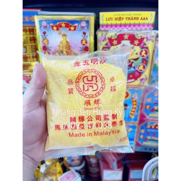 Cát vàng kim sa bịch 500gr