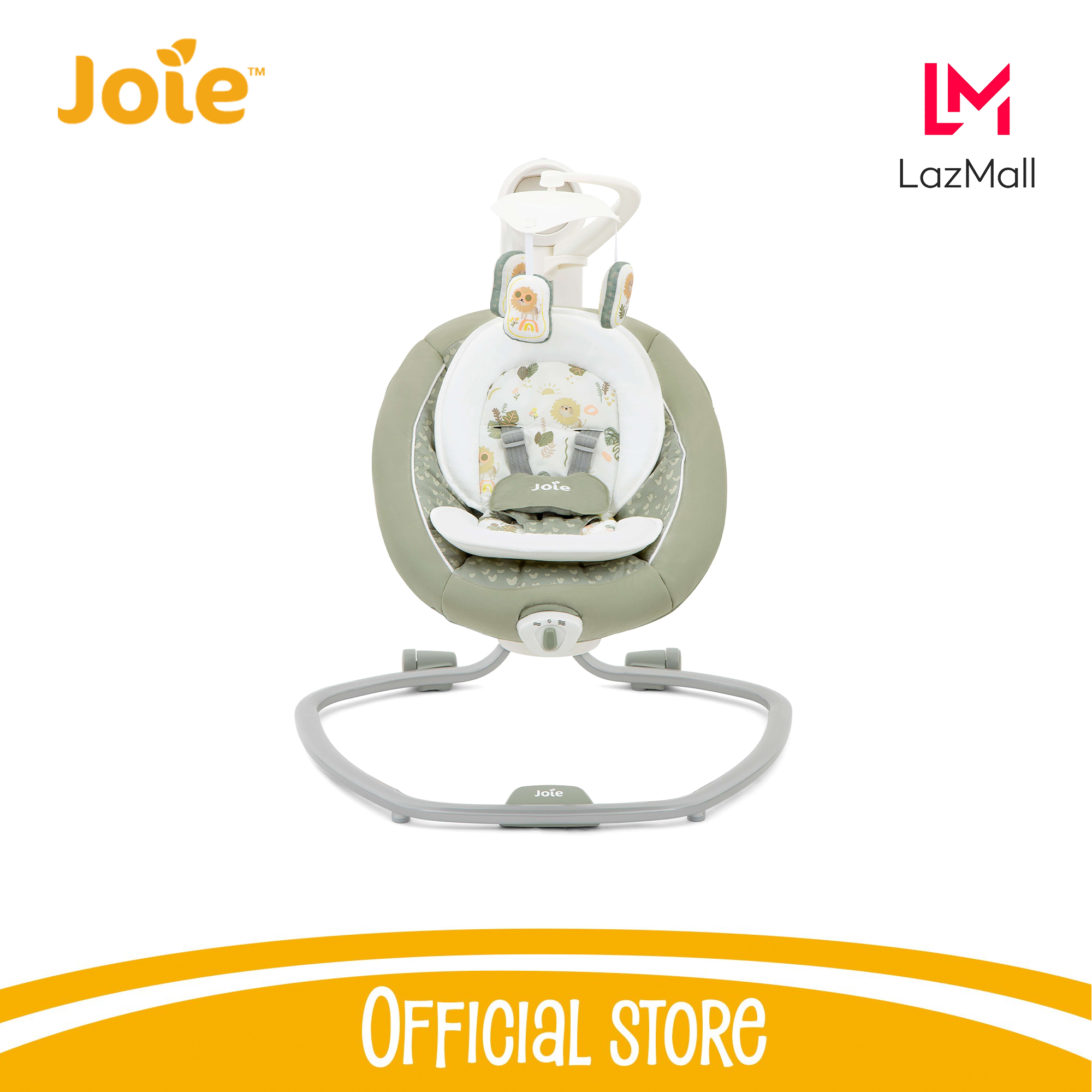 Nôi đưa trẻ em Joie Serina Swivel