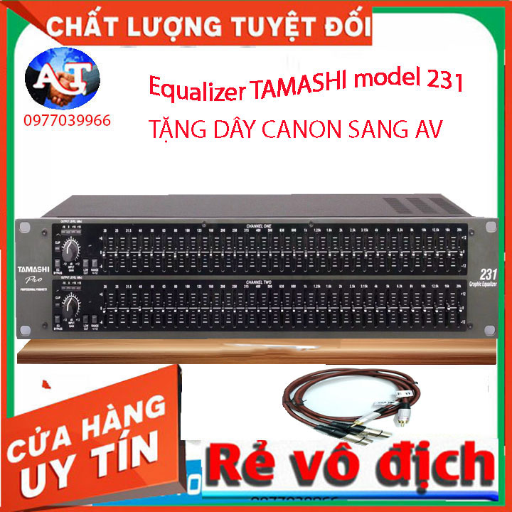 Đầu lọc xì Equalizer tamashi 231 chính hãng lọc am karaoke gia gie Đầu lọc xì Equalizer tamashi 231 chính hãng lọc am karaoke gia gie