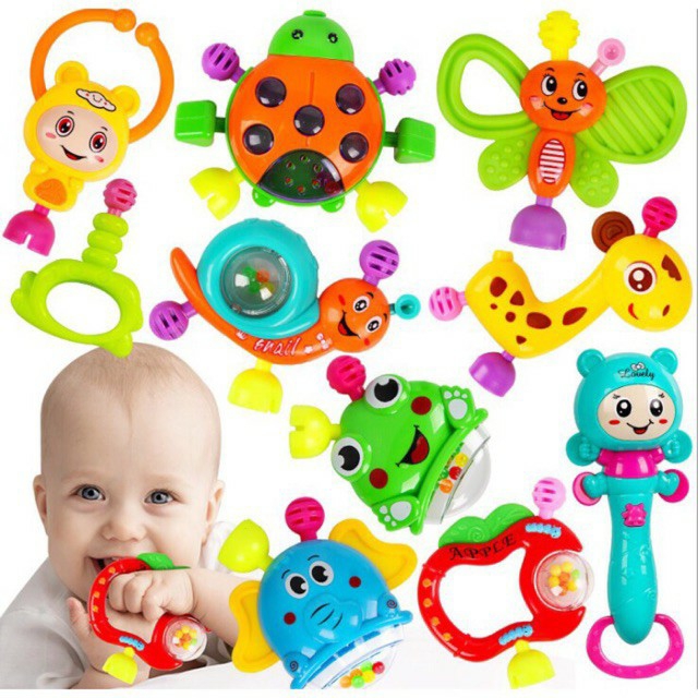 Bộ đồ chơi xúc xắc hình thú cho bé