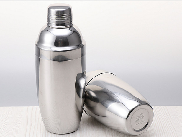 Bình lắc shaker inox standar (350ml - 550ml - 750ml)