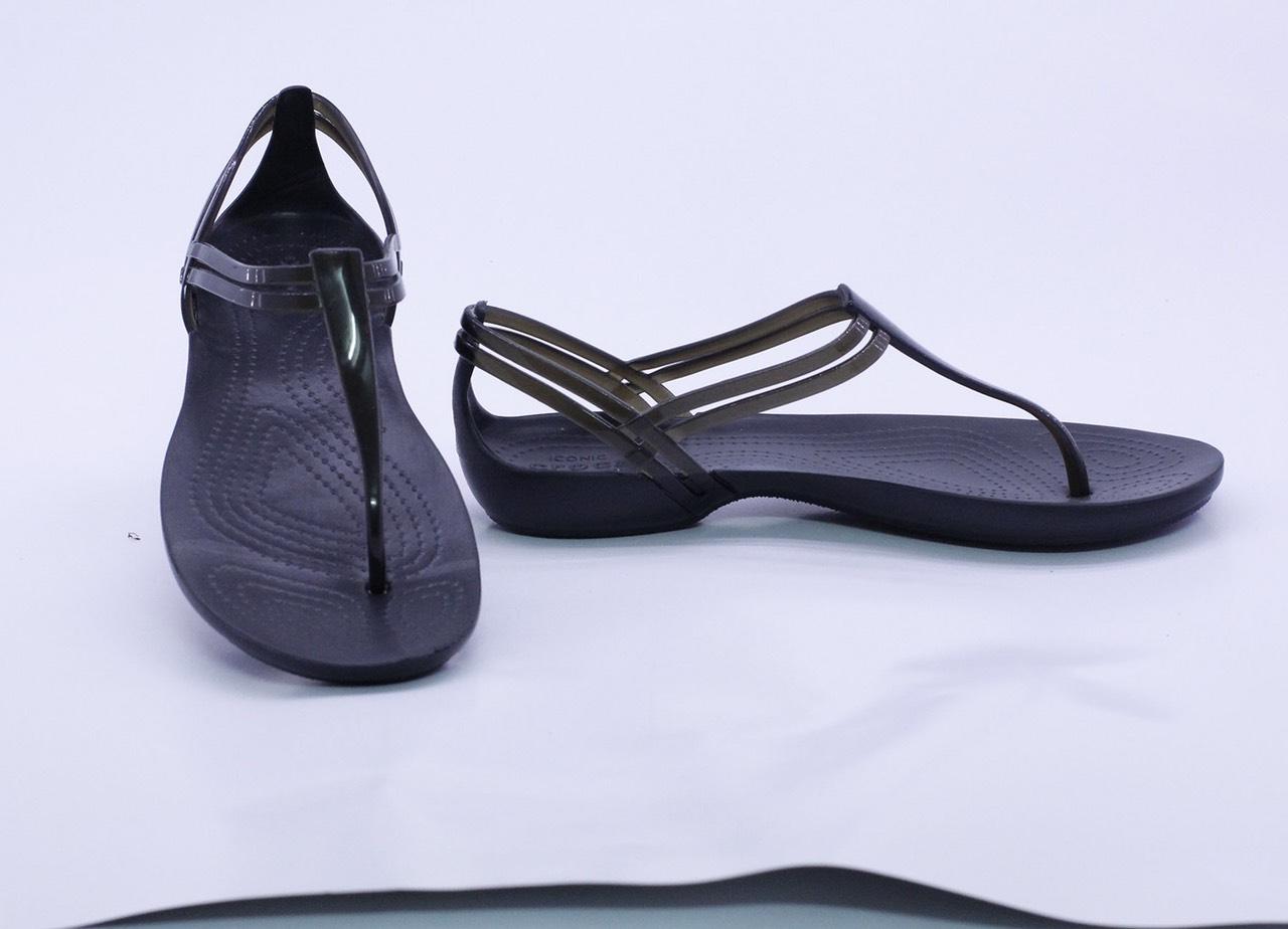 Sandal xỏ ngón nhựa cross strappy isabella kiểu dáng gợi cảm