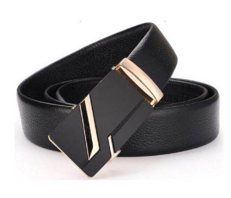 Thắt lưng da nam khóa cài cao cấp, thắt lưng đẹp, dây nịt da bò 100% chính hãng mạ bạc nam tính