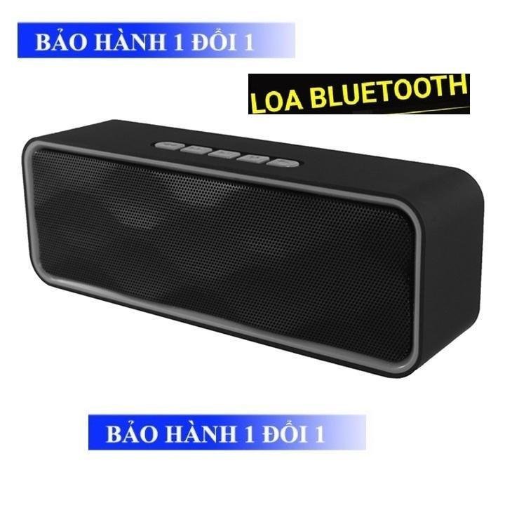 RẺ VÔ ĐỊCH Loa Bluetooth mini, loa di động giá rẻ hỗ trợ thẻ nhớ, FM, USB KING CROWN SC211