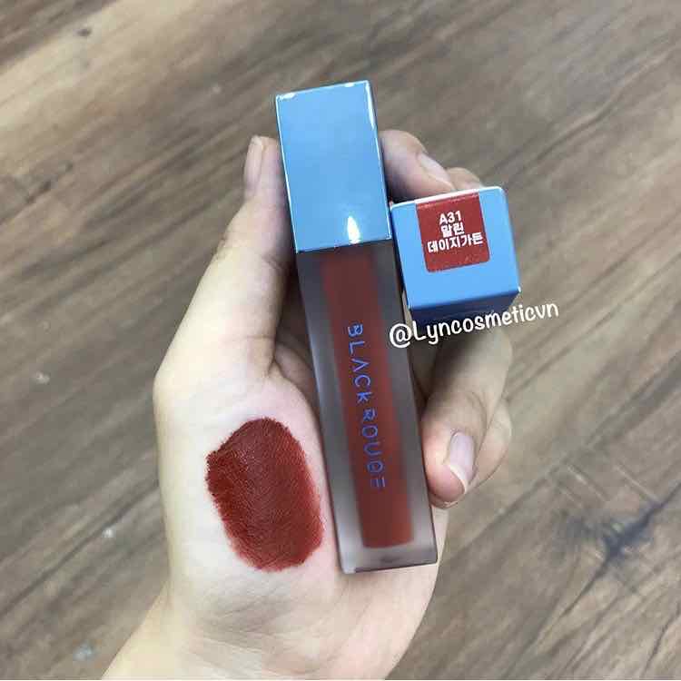 SON KEM  BLACK ROUGE MÀU ĐỎ NÂU A31