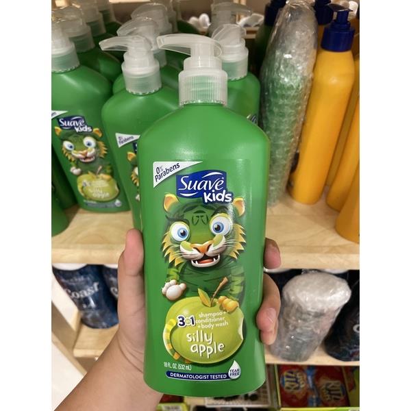 Sữa Tắm Gội Cho Bé Suave Kids Hương Trái Cây ( 532ml )