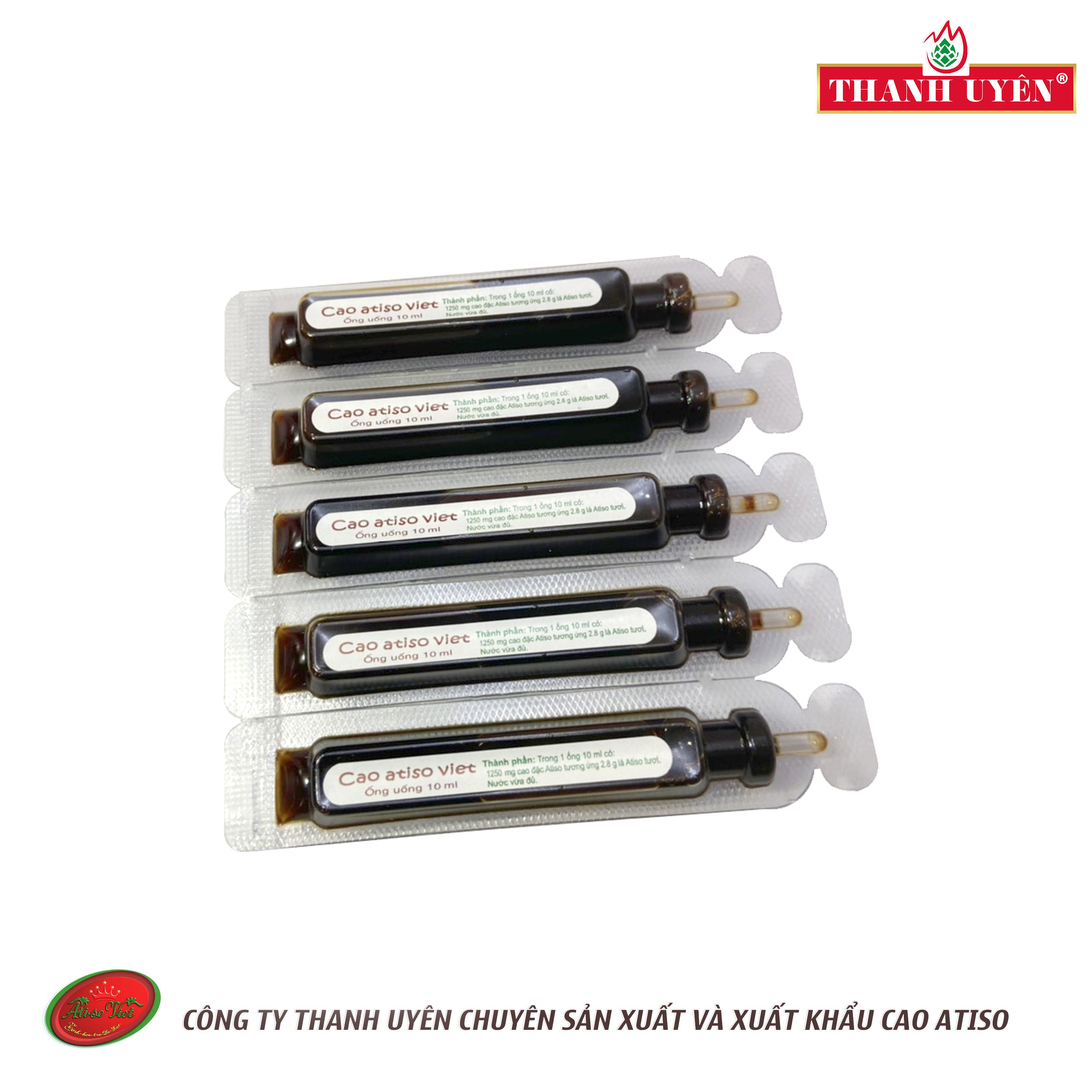 Ống Uống Cao Atisô Nước THANH UYÊN Pha Nước Uống Trực Tiếp