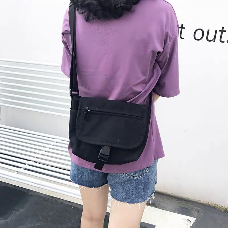 Túi vải trơn cavas ulzzang Hàn