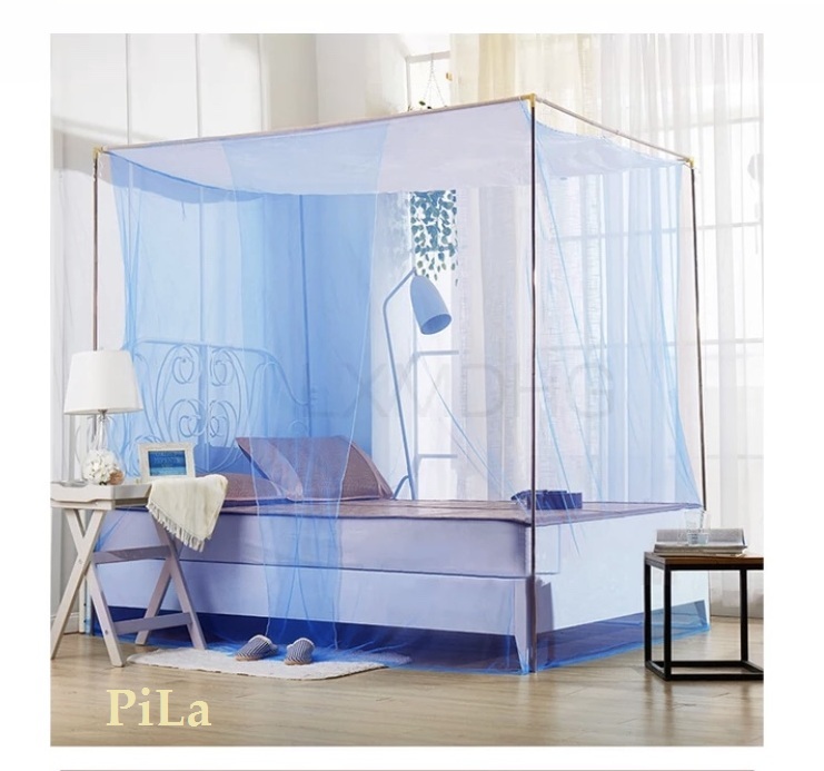 [HCM]Mùng Ngủ Lưới Dày Đặc Biệt Có Cửa 1M8x2M2