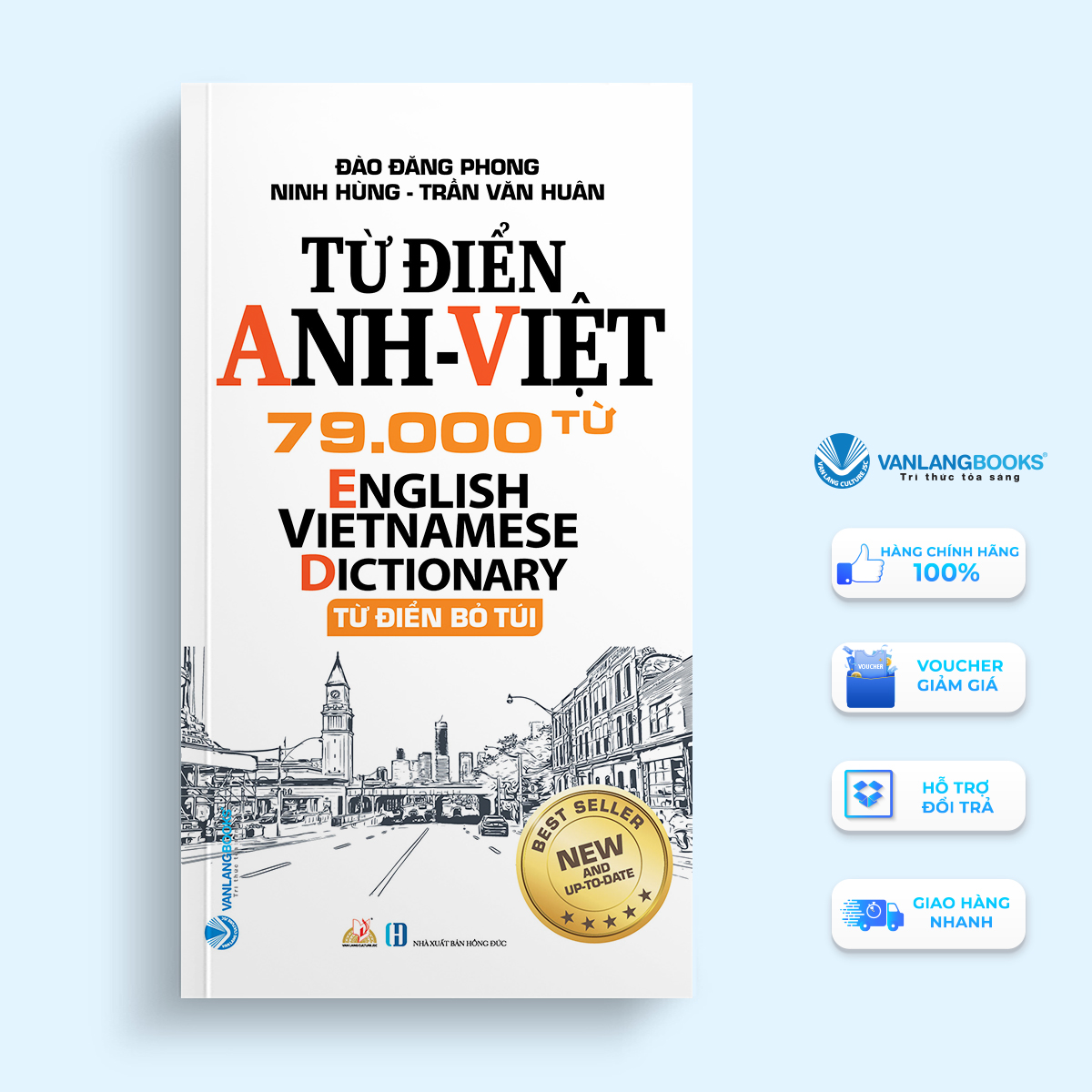 Sách Từ Điển Anh Việt 79.000 Từ-Vanlangbooks