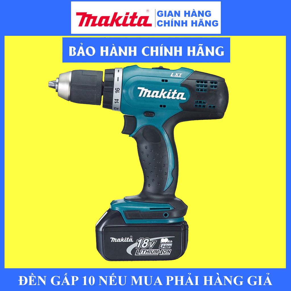 Máy khoan bắt vít dùng pin makita ddf453 , bảo hành tại các ttbh toàn quốc