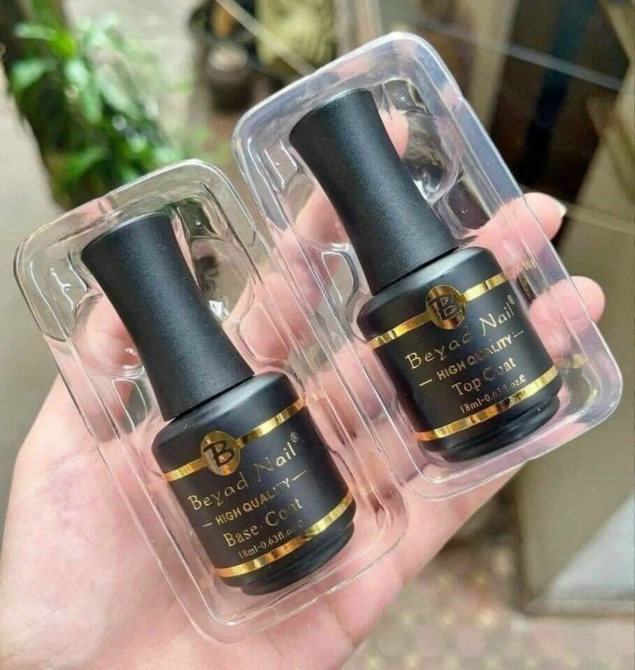Base top BEYAD NAIL chính hãng , Gel liên kết cứng móng phủ bóng Base coat , Top coat