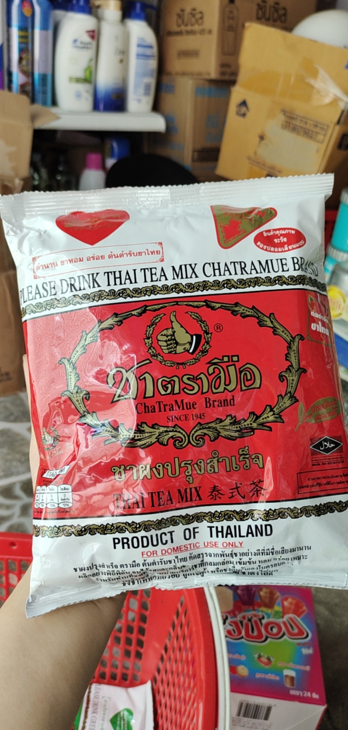 Trà Thái đỏ 400g pha trà sữa, hàng nội địa Thái Lan