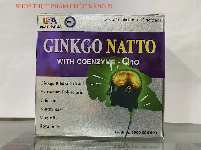 HOẠT HUYẾT Ginkgo Natto With Coenzym Q10