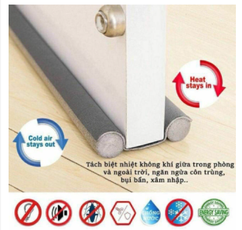 miếng chặn khe cửa phòng điều hoà, ngăn tiếng ồn