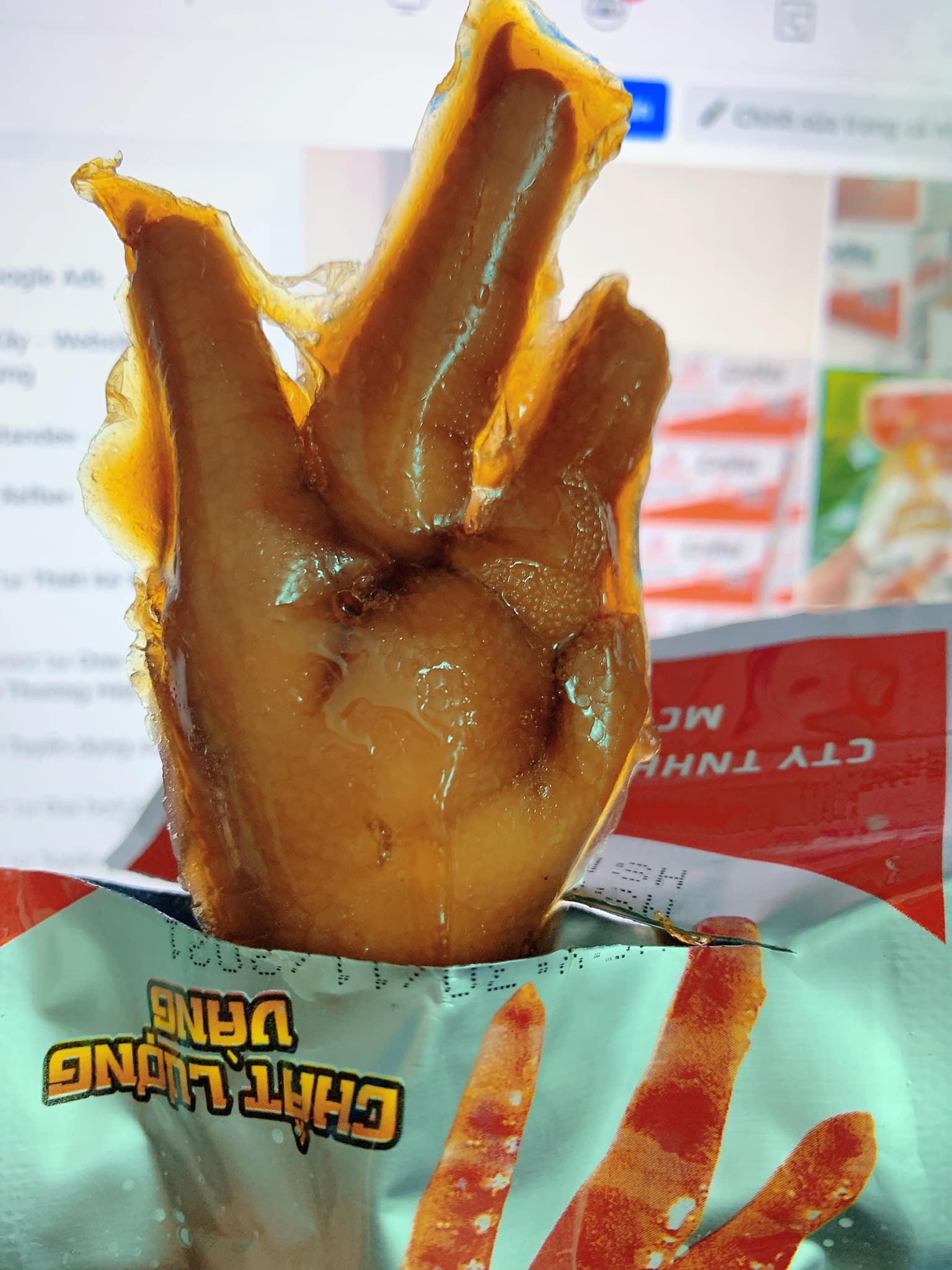 Bịch 30 Chân gà cay Tứ Xuyên Thương Hiệu Việt Nam Ăn Vặt Siêu Ngon