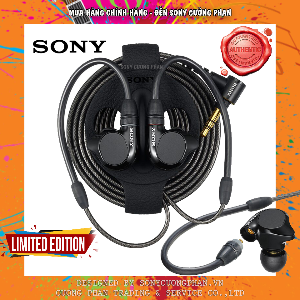Tai Nghe Kiểm Âm Sony IER-M7 - Dòng Cao Cấp Chuyên Dùng Sản Xuất Nhạc, Biểu Diễn Sân Khấu - Hàng Chính Hãng Sony Việt Nam