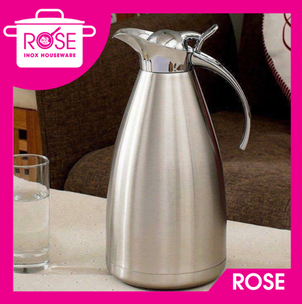 Bình đựng nước mỏ vịt inox 2 Lít, bình nước inox - Bình pha trà , pha cà phê đựng nước 2 lít inox Cao Cấp