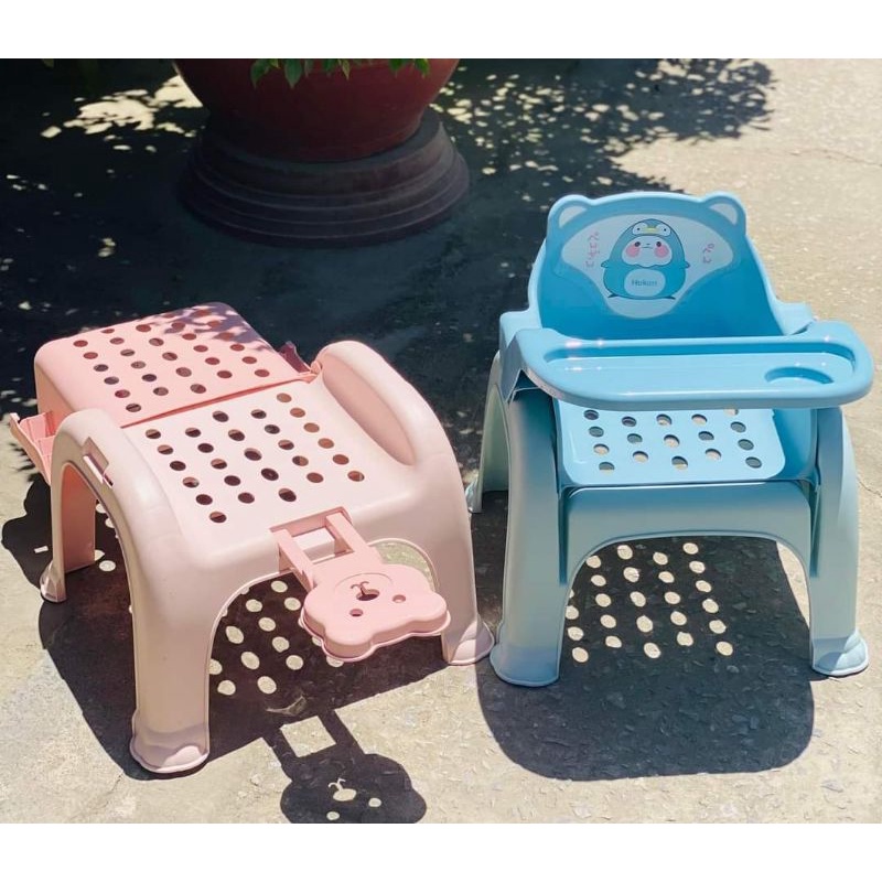ghế ăn dặm kiêm gội đầu ghế đa năng 3in1 hokori việt nhật - KAWAII BABY