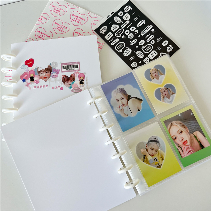 Ringnote binder kèm sẵn 20 sheet 4 ô