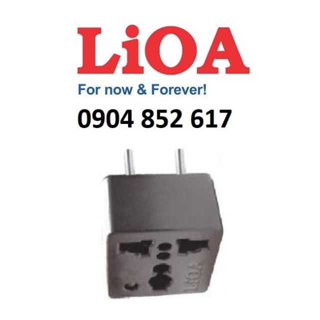 Ổ cắm nối LIOA lỗ cắm siêu chắc, chân tròn, chân dẹt