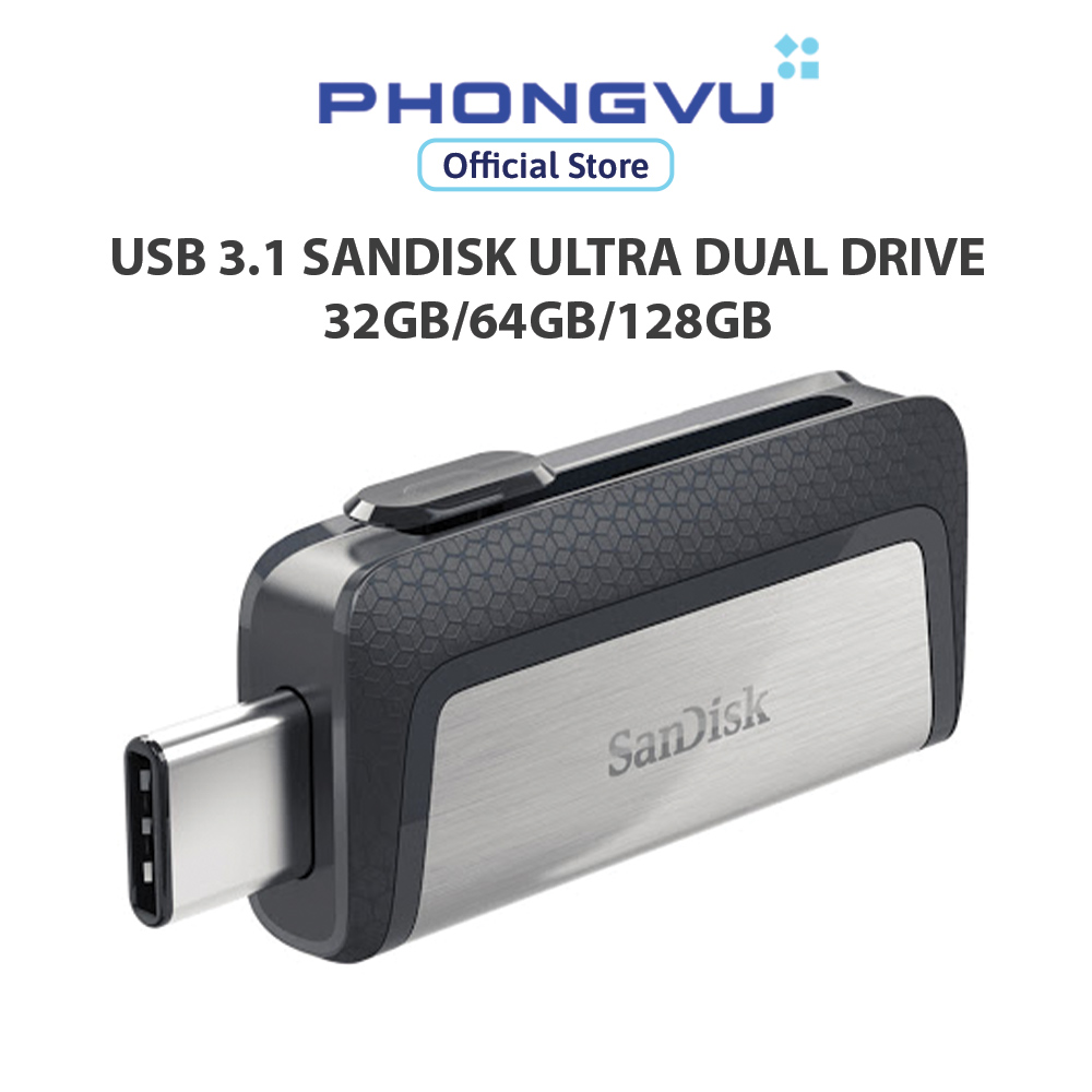Usb 3.1 sandisk ultra dual drive - bảo hành 60 tháng