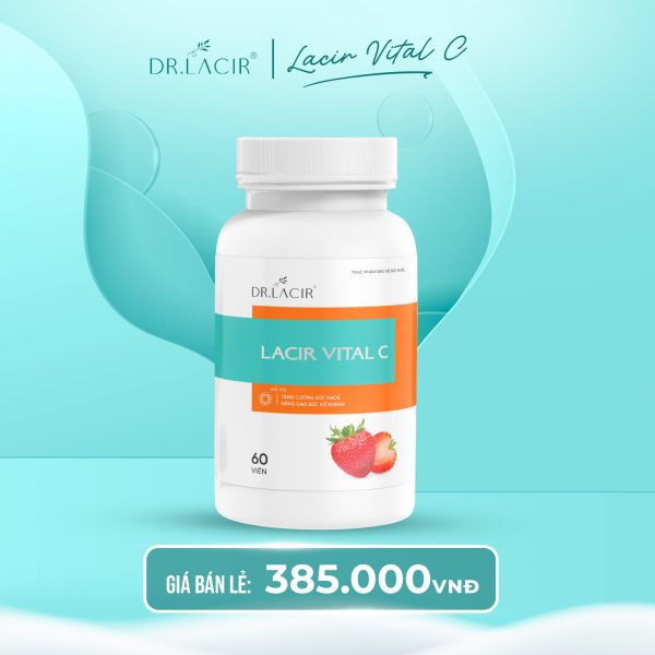 Viên uống vitamin c dr lacir hộp 60 viên - viên uống lacir vital c