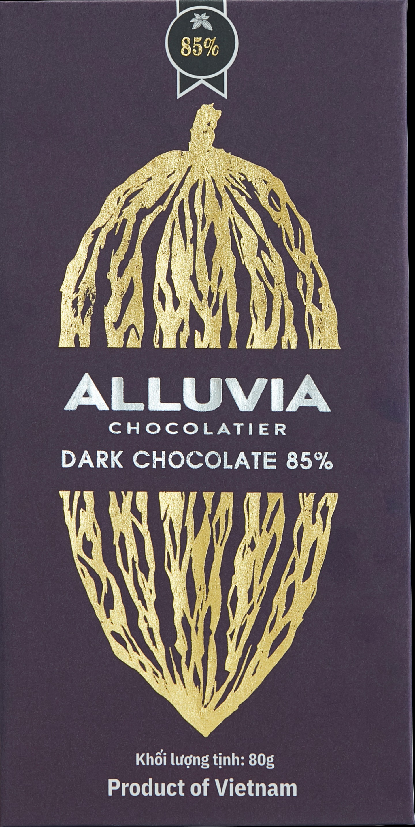Sô cô la đen Alluvia 85% 80g