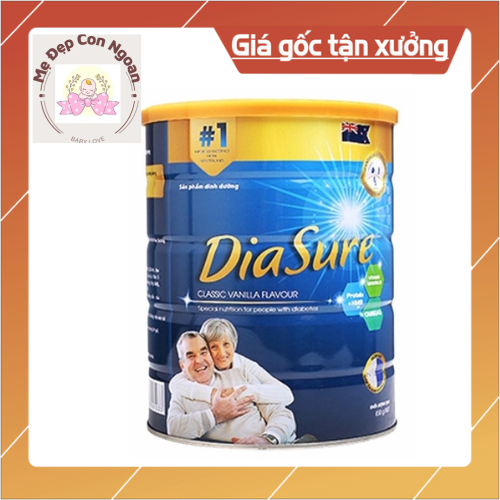 Sữa Non Diasure-Dinh Dưỡng Cho Người Tiểu Đường Lon  850gr- Ổn Định Đường Huyết,Dành Riêng Cho Người Tiểu Đường