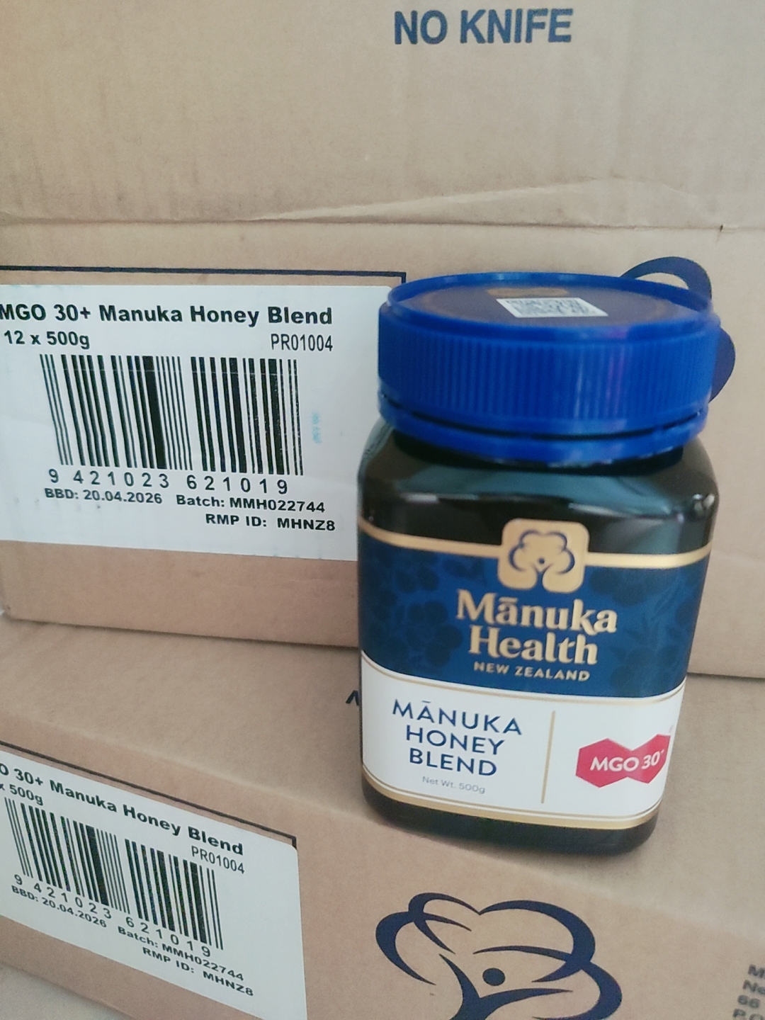 Mật ong manuka-honey manuka health mgo 30+ 500g hàng new zealand