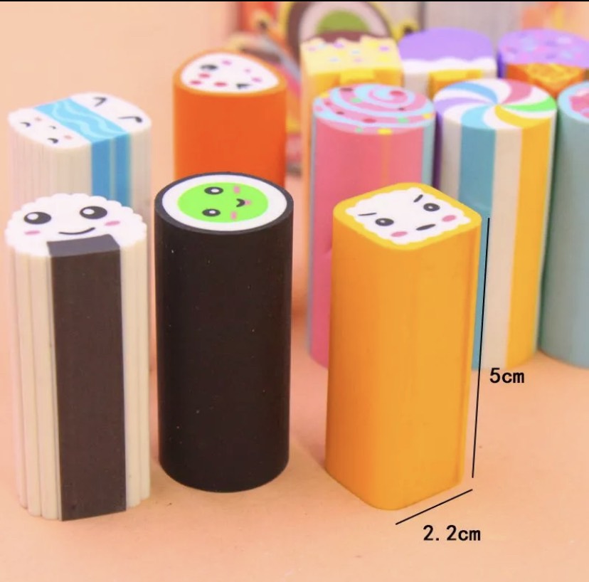 Gôm tẩy cute size lớn, nhiều hình dễ thương