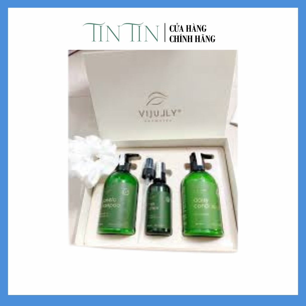 Combo dưỡng tóc - kích mọc tóc Vijully Vi Jully