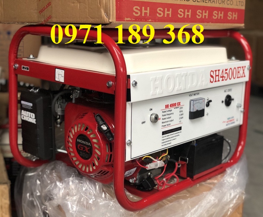 [Trả góp 0%]Máy phát điện Honda Sh4500ex công suất 3.5kw  chạy xăng đề nổ