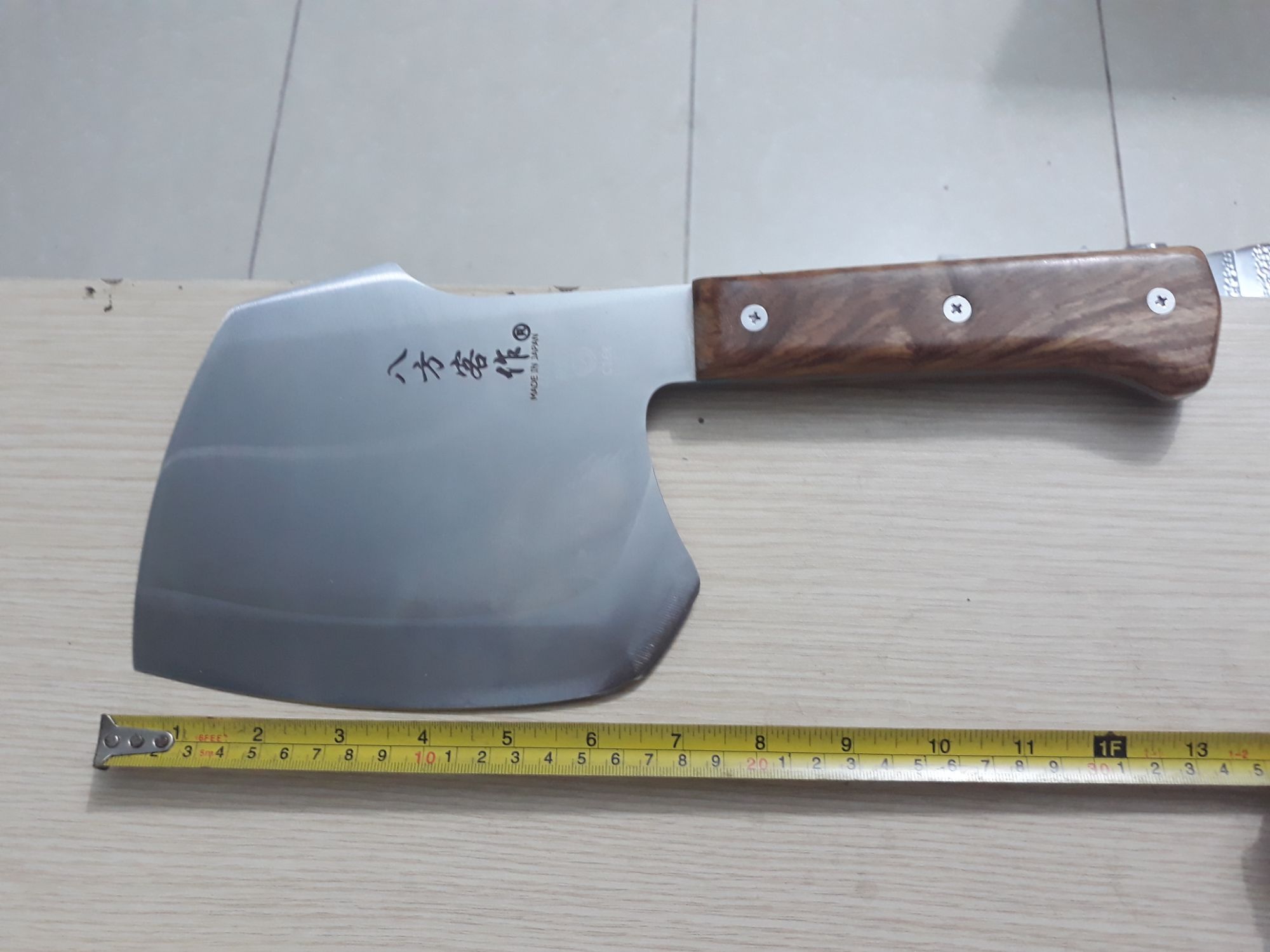 Dụng cụ rìu chặt xương lợn Nhật bản, nặng 1.2kg