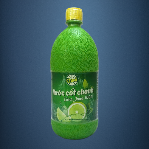CHAVI - Chai 1 Lít - NƯỚC CỐT CHANH Lime Juice