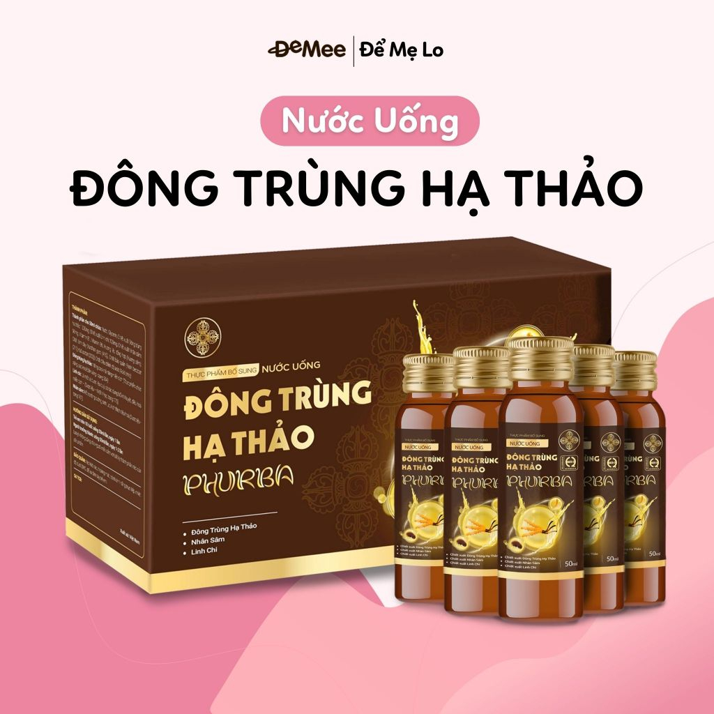 Nước Uống Đông Trùng Hạ Thảo Phurba by Demee