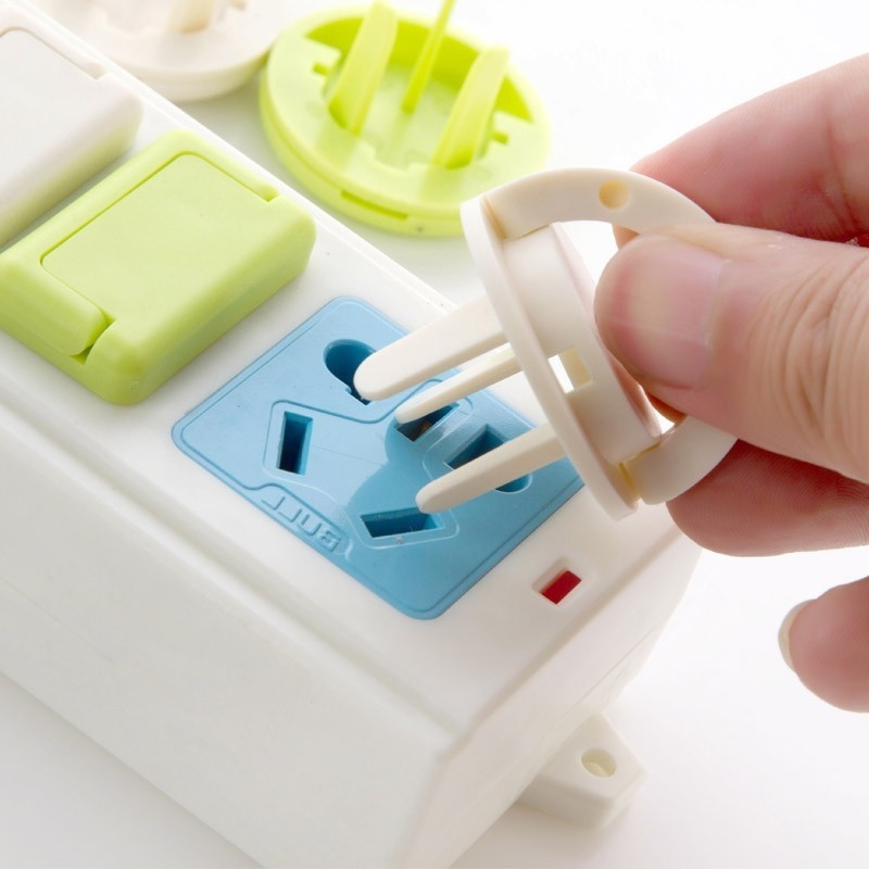 COMBO 10 nút bịt ổ điện có quai cầm bảo đảm an toàn, an toàn cho người sử dụng, đồ dùng gia đình (BOD23), Huy Linh