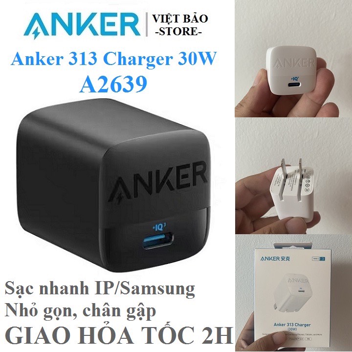 SạC Anker 30W A2639 giá tốt Tháng 02,2023|BigGo Việt Nam