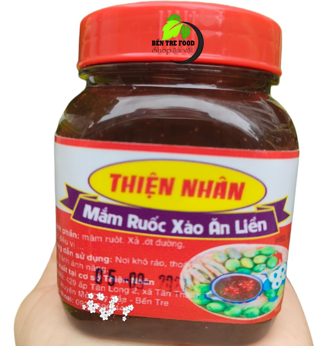 Hủ 200gr Mắm ruốc xào xả ớt Thiện Nhân