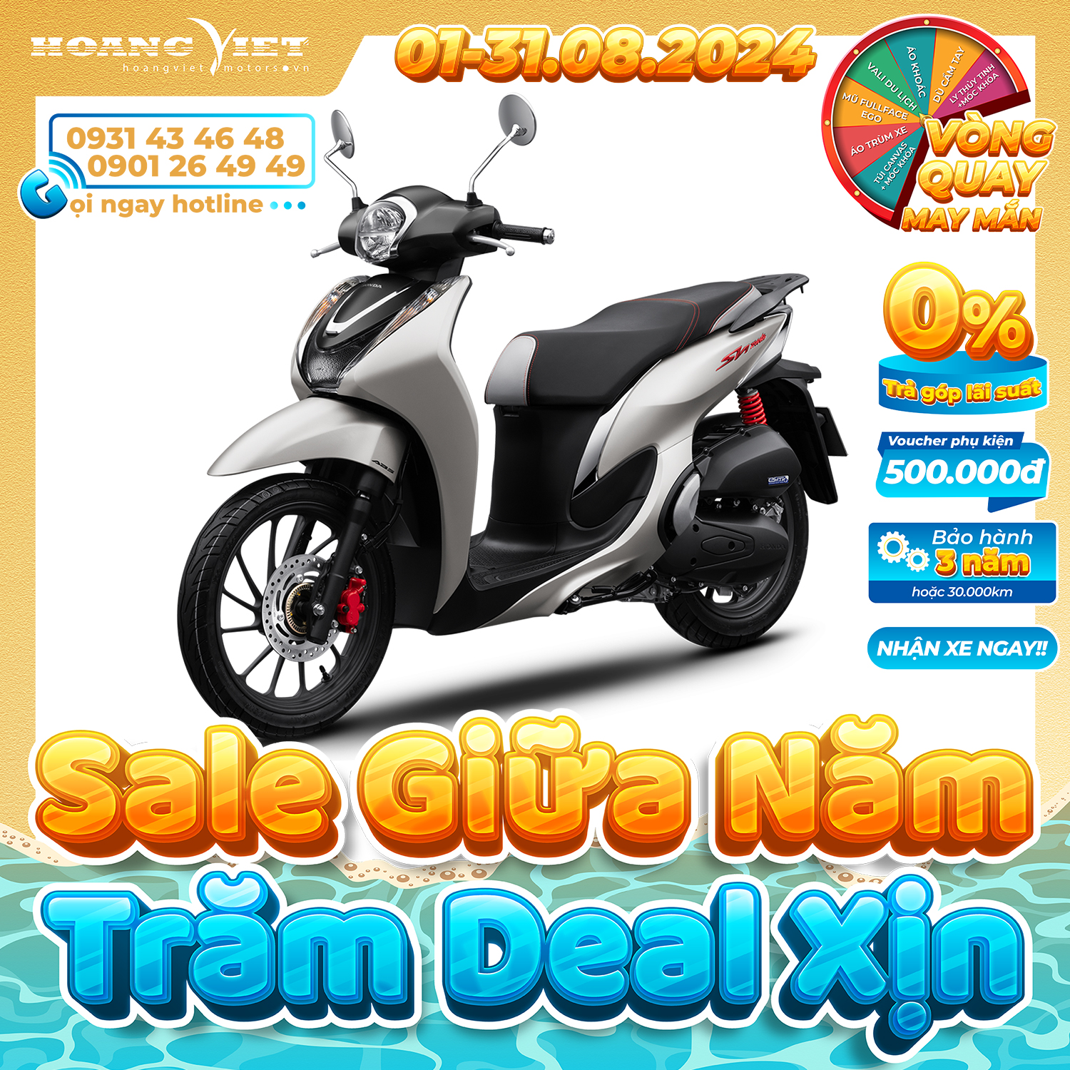Xe máy honda sh mode 2024 - phiên bản đặc biệt