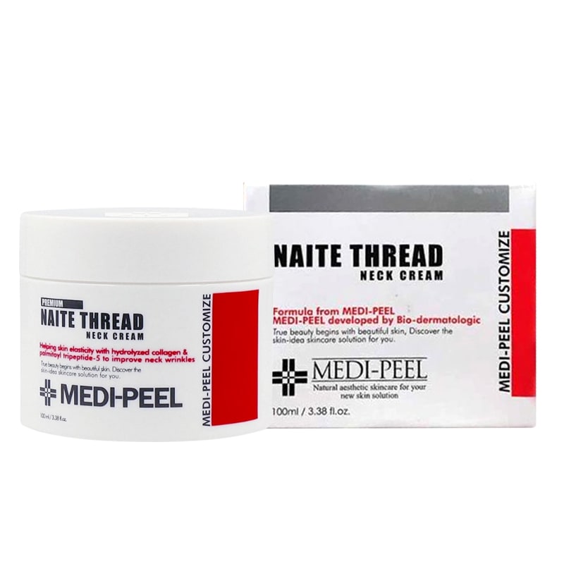 Kem dưỡng da cổ Medi Peel Naite Thread Neck Cream 100ml