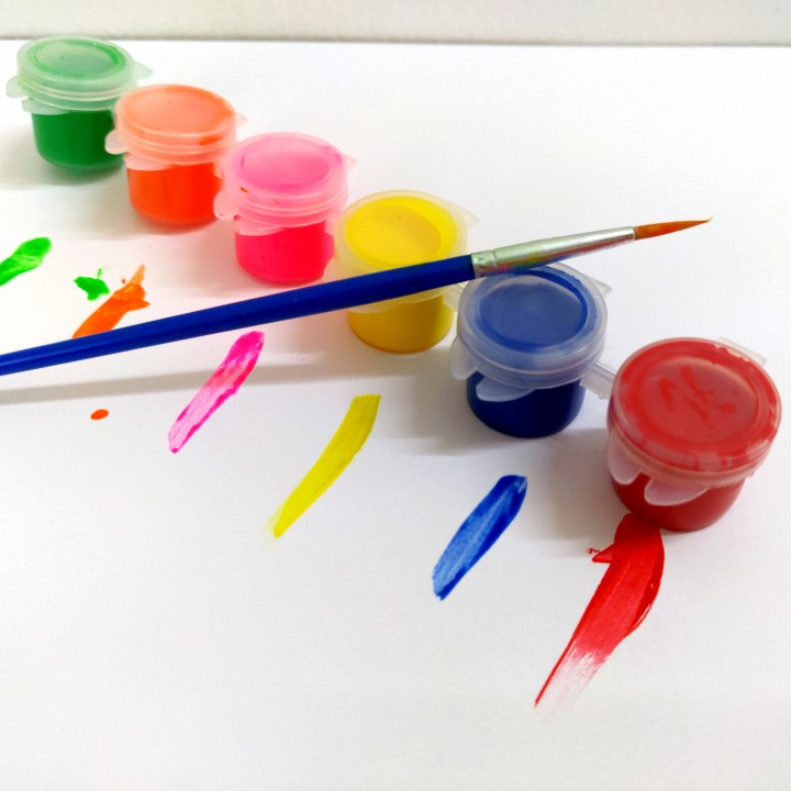 Bút cọ vẽ màu nước EPF-F dùng viết chữ thư pháp hoặc dùng để tô màu